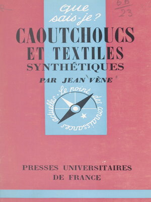 cover image of Caoutchoucs et textiles synthétiques